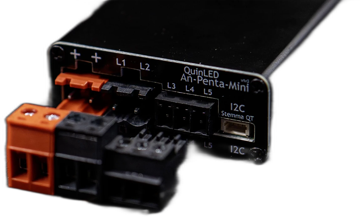 QuinLED An-Penta-Mini analog LED controller