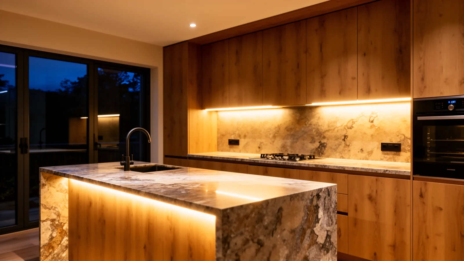Bright high-power kitchen lighting